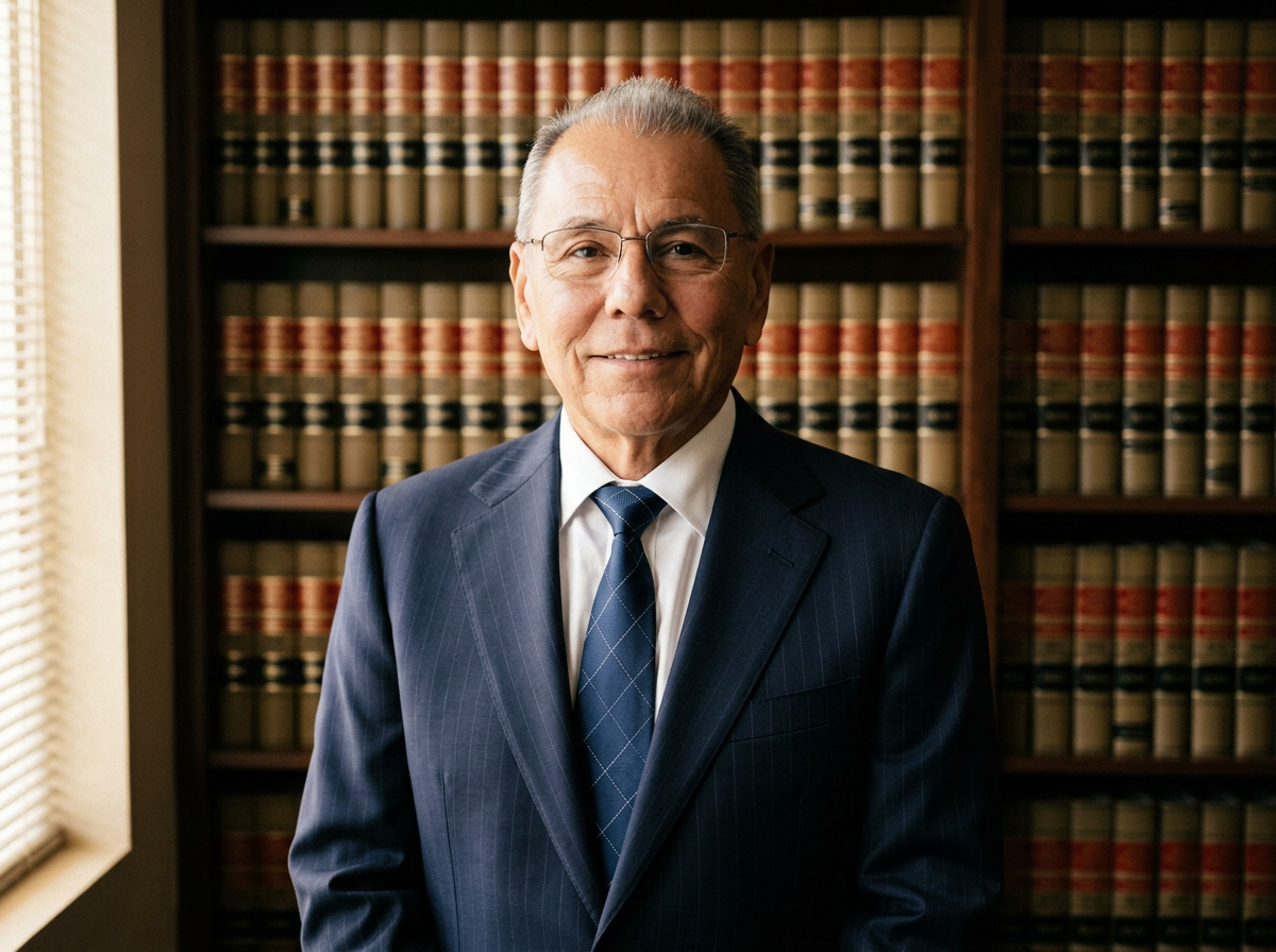 Attorney Richard Arroyo in his Chula Vista law office