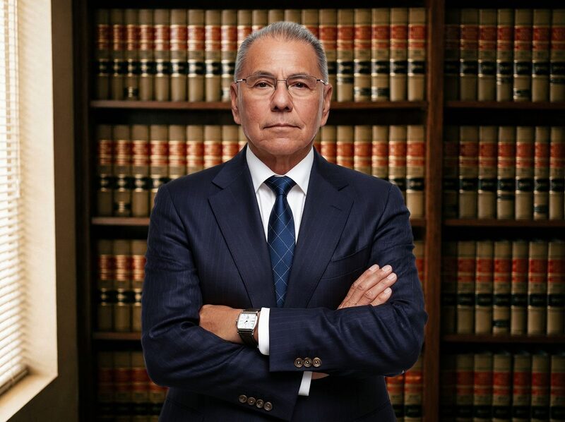 Attorney Richard Arroyo in his Chula Vista law office